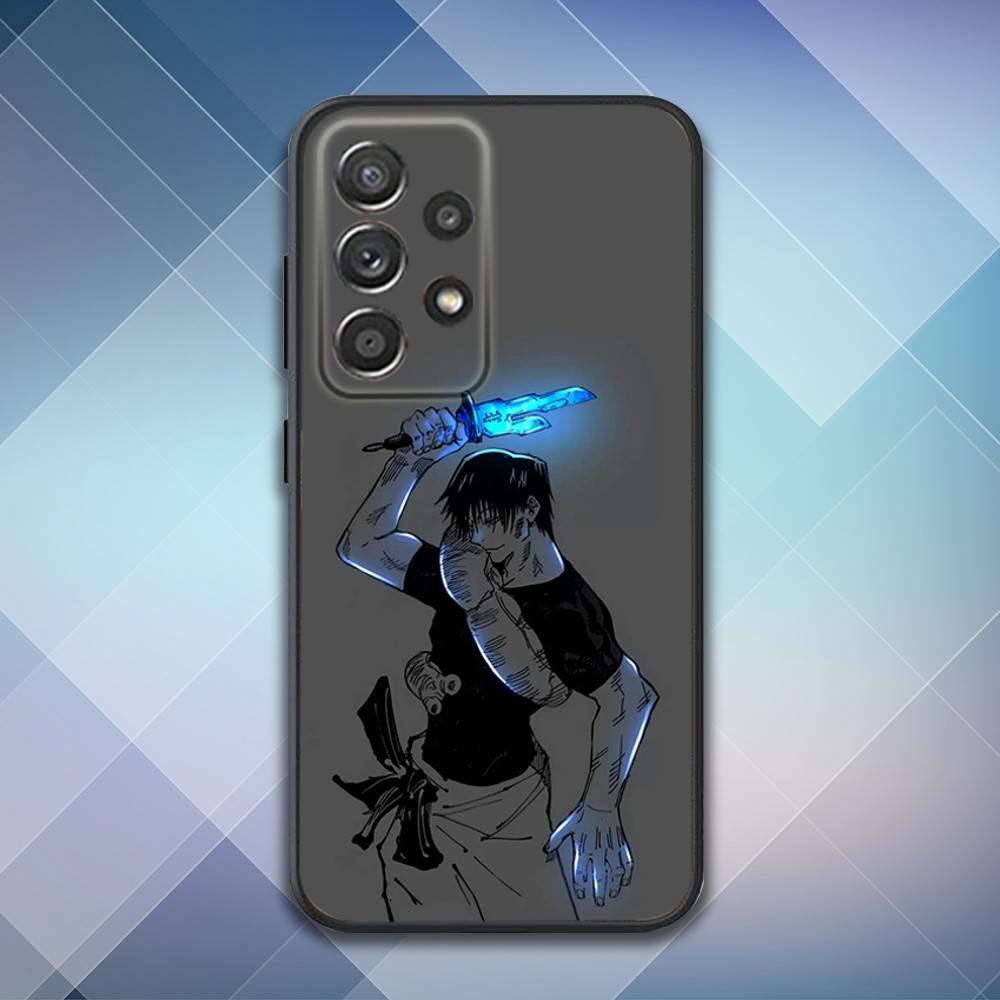 

Чехол для телефона Toji Fushiguro J-Jujutsu для Samsung S25, S24, S21, S22, S23, S30, Ultra, S20, Plus, Fe, Lite, Note, 10, 9, 5G Черный Samsung S205G