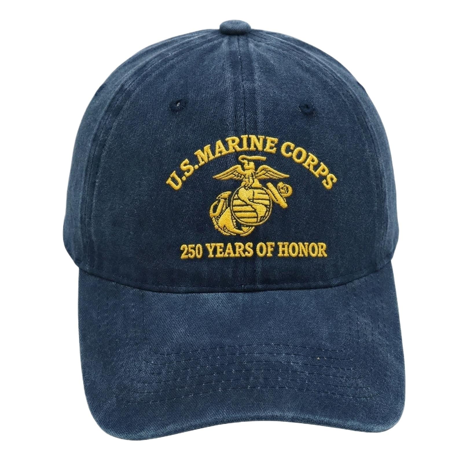

Printed Baseball Cap, Commemorating The 0th Anniversary Of The United States . One Size Темно-синій