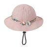 Summer Children's Sun Hat Outdoor UV Protection Children's Sun Protection Hat Breathable Large Brim Sunshade Baby Bucket Hat