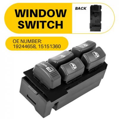 Left Power Window Switch Master For Chevy Blazer Suburban Silverado Tahoe EOA