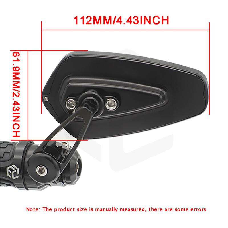 For CB650R Mirror Motorcycle Accessories Bar End Side Mirrors For Honda CB400 CB650F CB1000R CBR1000RR CB1100 CB1300 CB400F