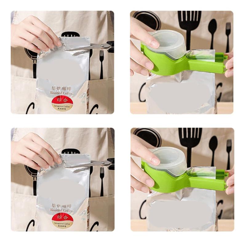 

Bag Clips For Food, Upgraded Food Storage Sealing Clips With Pour Spouts, Cap Sealer Clips For Kitchen Food Storage