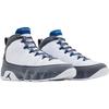 Air Jordan 9 Retro GS Flint Grey 2026 Kids Sneakers White French-Blue HV4574-100