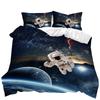 Universe Duvet Cover Set Outer Space Bedding Set Galaxy Twin Polyester Qulit Cover Solar System Planets Universe Queen King Size