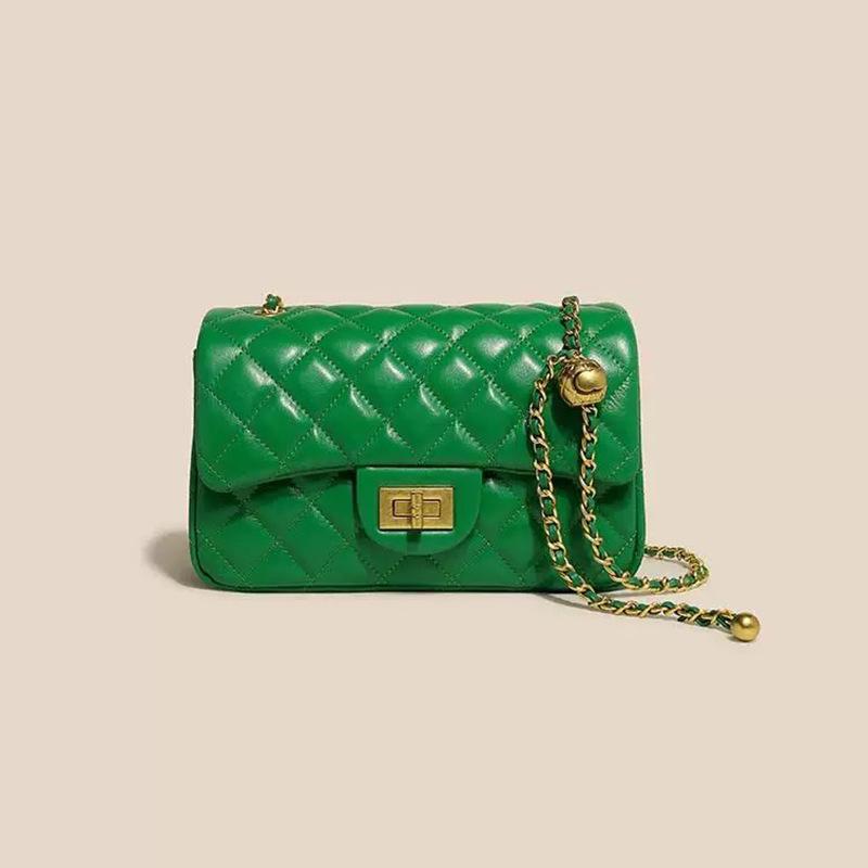 Borsa da donna borsa a tracolla a rombi borsa di nicchia design borsa da donna primavera nuova moda borsa a tracolla singola diagonale alta qualità