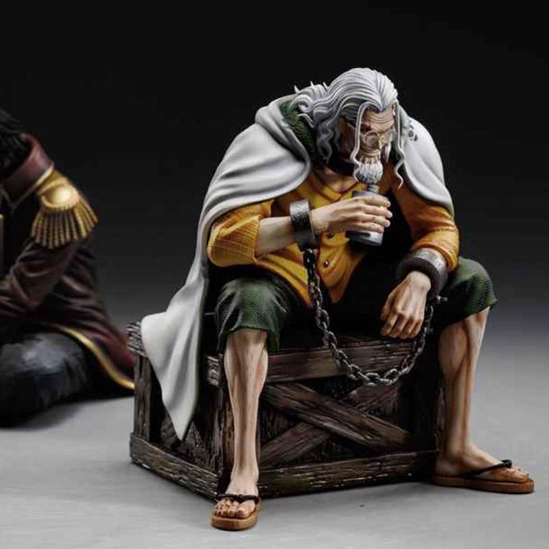 One Piece Figure Silvers Rayleigh Special Bonfire Livrare Figurine de acțiune Shanks Anime PVC Collection Model Toys Cadouri de aniversare