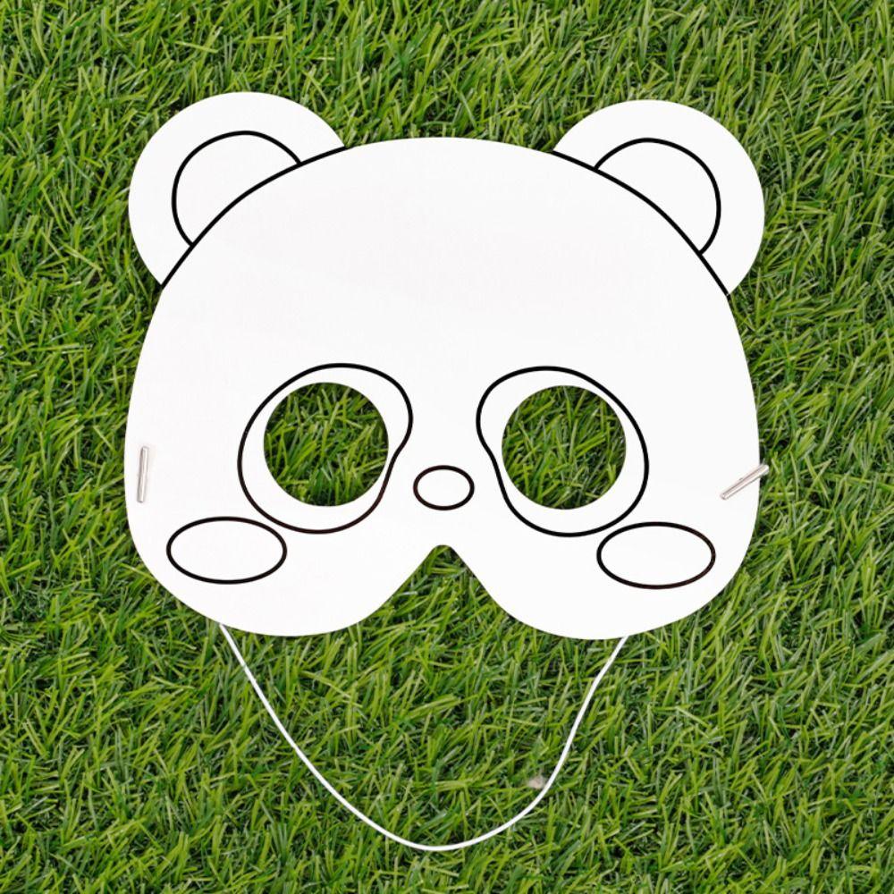 

Астронавт Сделай сам Раскраска Маска Игрушка Рисование Сова Маска Панды Пазл Пустая Маска Игрушка Дети E