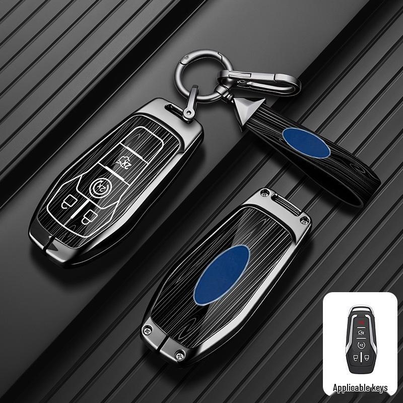 Compatible Key Case for Ford Mondeo, Edge, EVOS, Explorer, and Focus