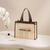 Swim Makeup Wash Bag Mesh Toiletry Storage Bag New Hollow Tote Bag  Handbag