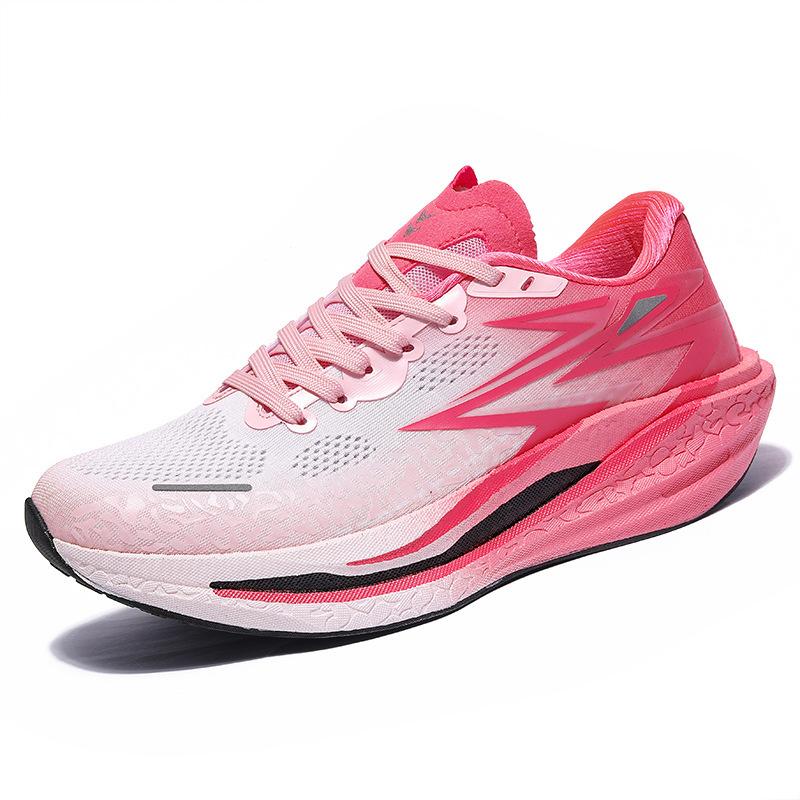 2025 autumn new lightweight carbon plate breathable sports youth running shoes trendy shoes men's and women's sneakers