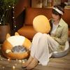 Cartoon Lazy Sofa Plush Toys Stuffed Soft Dog Dinosaur Cat Mouse Fruit Animal Pillow Butt Foot Pad For Home Decoration Gifts