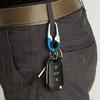 Car Keychains Outdoor Buckle Rock Climbing Keychain Stainless Steel High Quality Key Ring Keys Chain Hooks Men's Gifts Auto Part