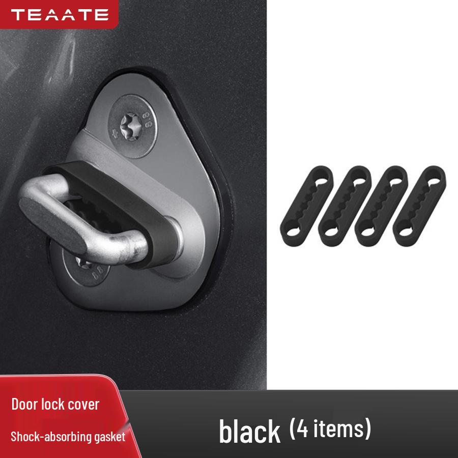 Silicone Car Door Lock Protection & Shock Absorbing Bumper Pad