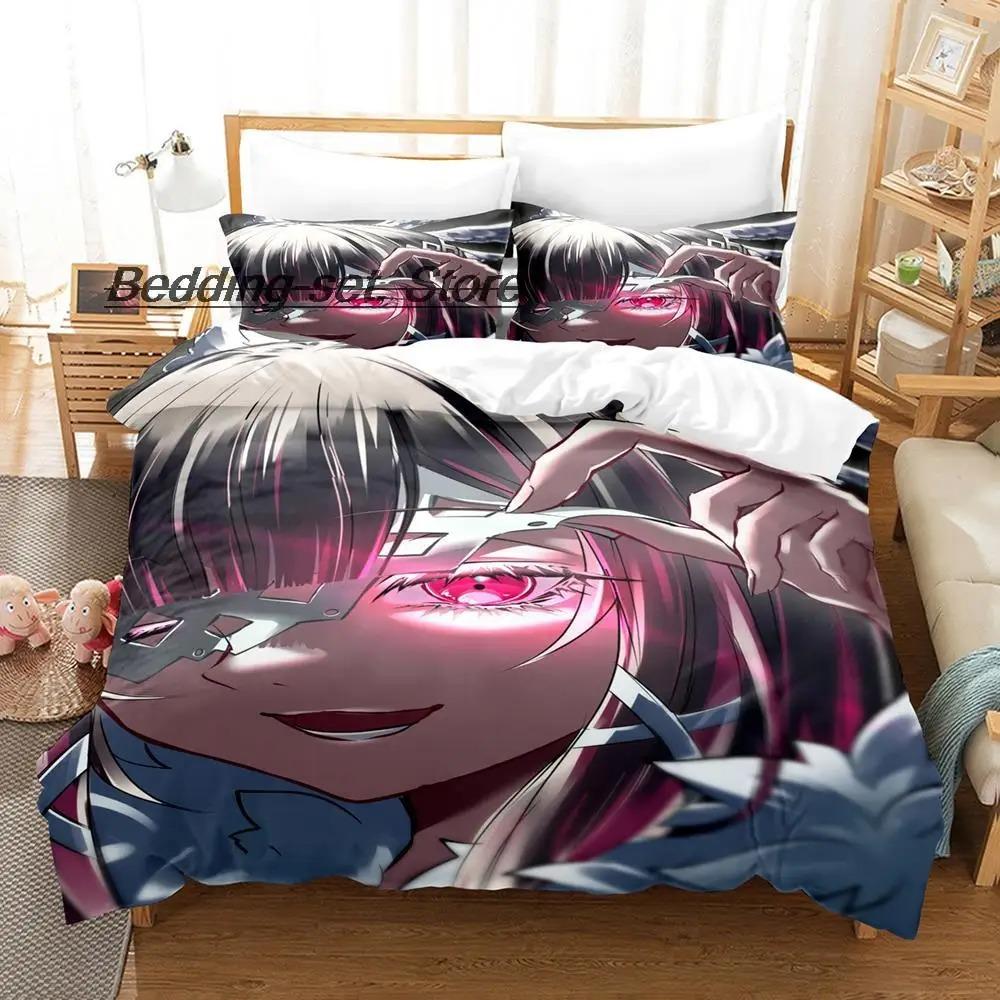 Game Genshin Impact Columbina Bedding Set Single Twin Full Queen King Size Bed Set Aldult Kid Bedroom Duvetcover Sets Anime Bed