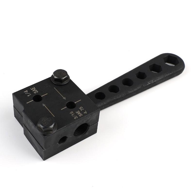 Professionelles Bremsenbördelwerkzeug-Set Starkes Metall Universelles Kfz-Bremsleitungsbördelset Auto Bremsenwartung