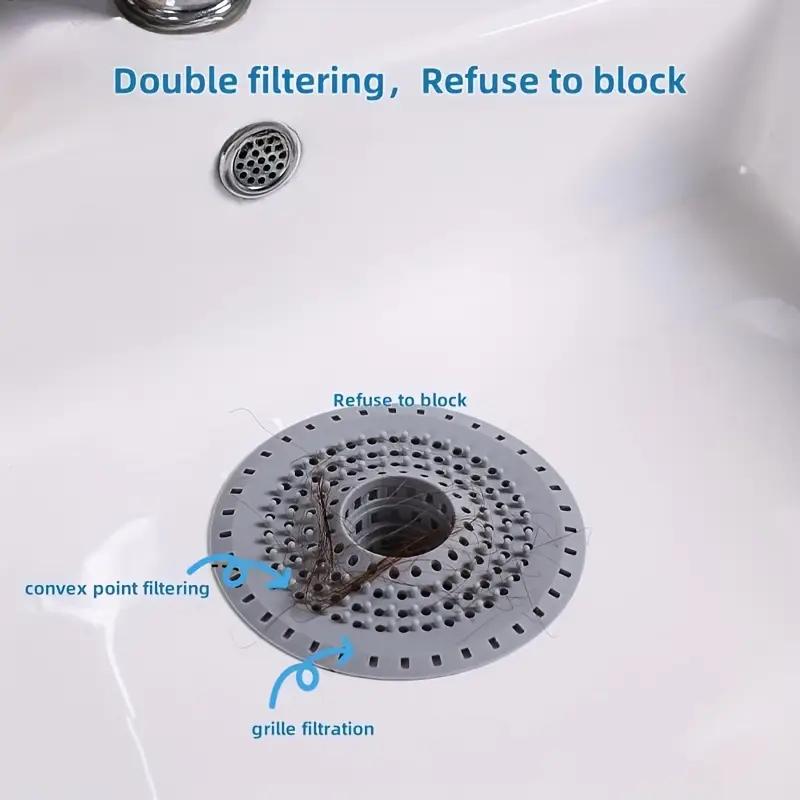 1PCS Kitchen Sink Filter Drain Filter Bathroom Floor Drain Hair Blocker Pool Sewer Anti-blocking Hair Filter