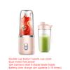 Double Cup Multifunction USB Fruit Mixers Juicers Portable Electric Juicer Blender Fruit Juicer Cup Food Milkshake Juice Maker