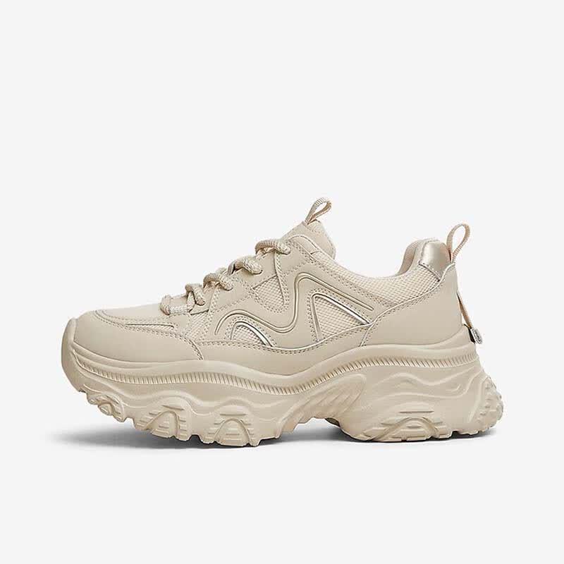 Модные массивные кроссовки для женщин TATA Dad Sneakers CYL01AM5 36 абрикосовый