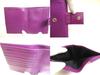 Authentic PRADA Purple Nylon and Leather Bifold Wallet Purse #a744  Refurbished