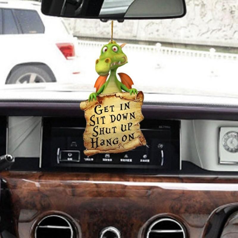 Animal Acrylic Whimsical Hanging Decoration Perfect For Car Charm And Accent Home