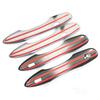 CGP Door Handle Cover Carbon Tone 4pcs New Sienta 10 Series MXPC10G MXPL10G MXPL15G 10 Series Exterior CGP-6422