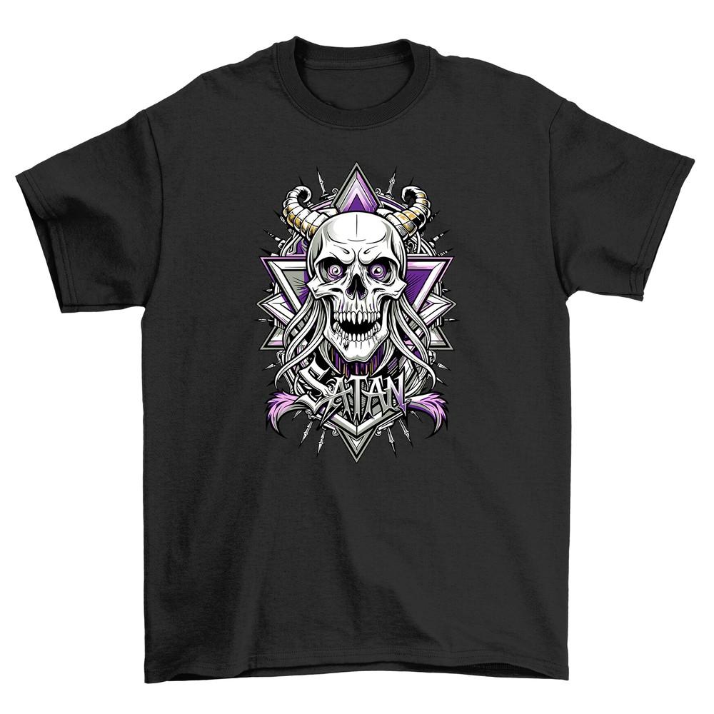 'Gothic_56'' Skull and Crossbones T-shirt - Embrace Your Dark Side! Spooky and Stylis