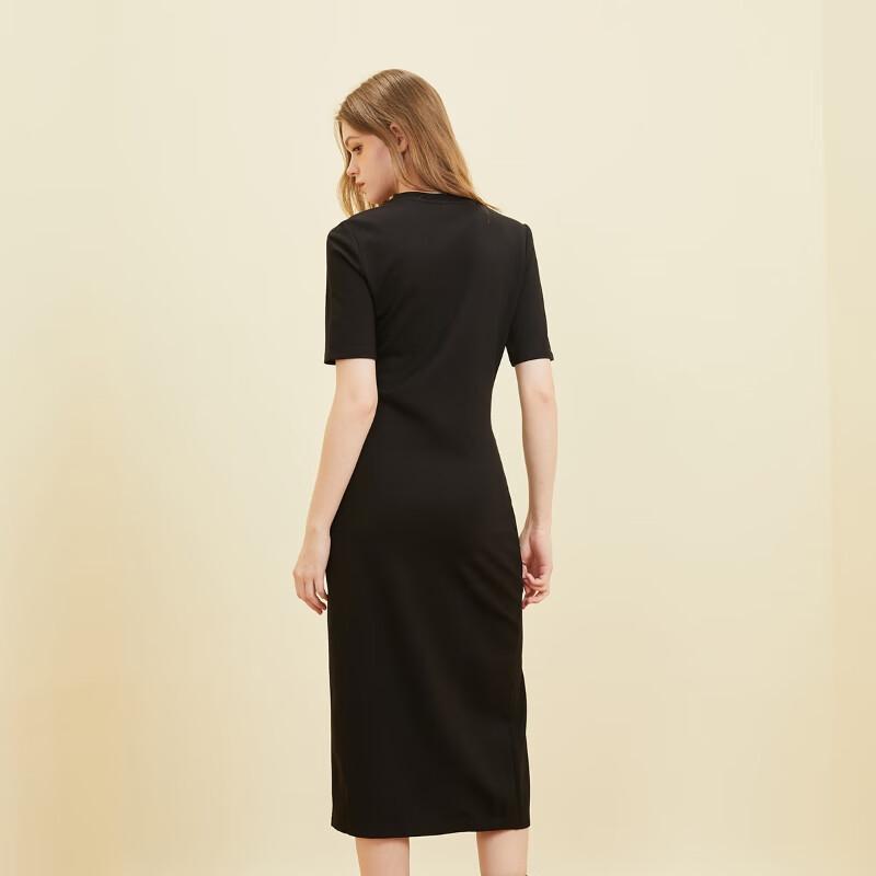 Only Women's Summer Slit A-Line Midi Dress