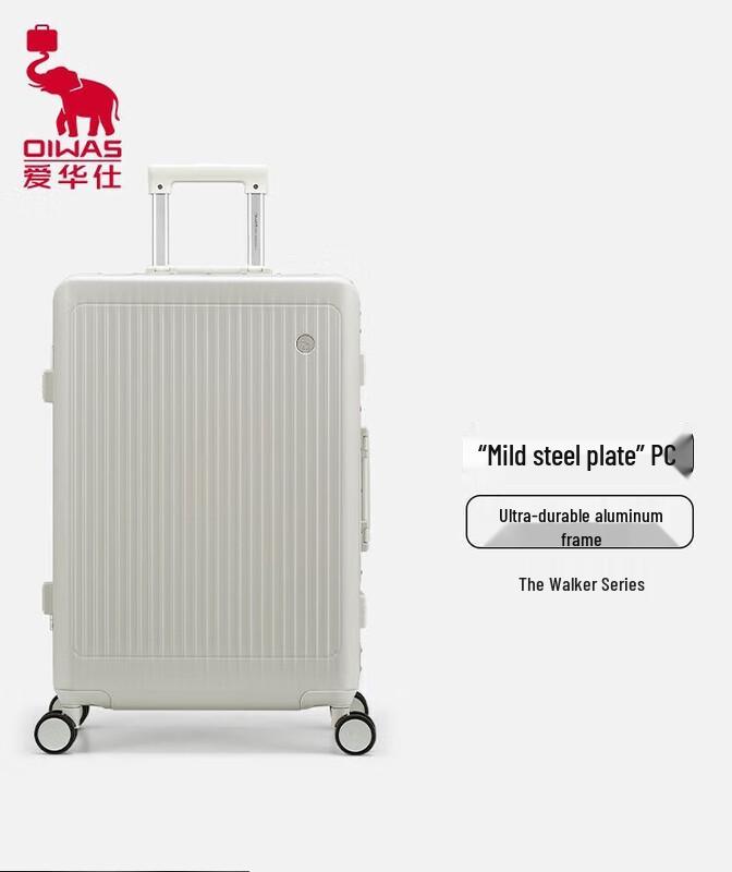 Aiwashi Traveler Series PC Hardside Luggage with Aluminum Frame