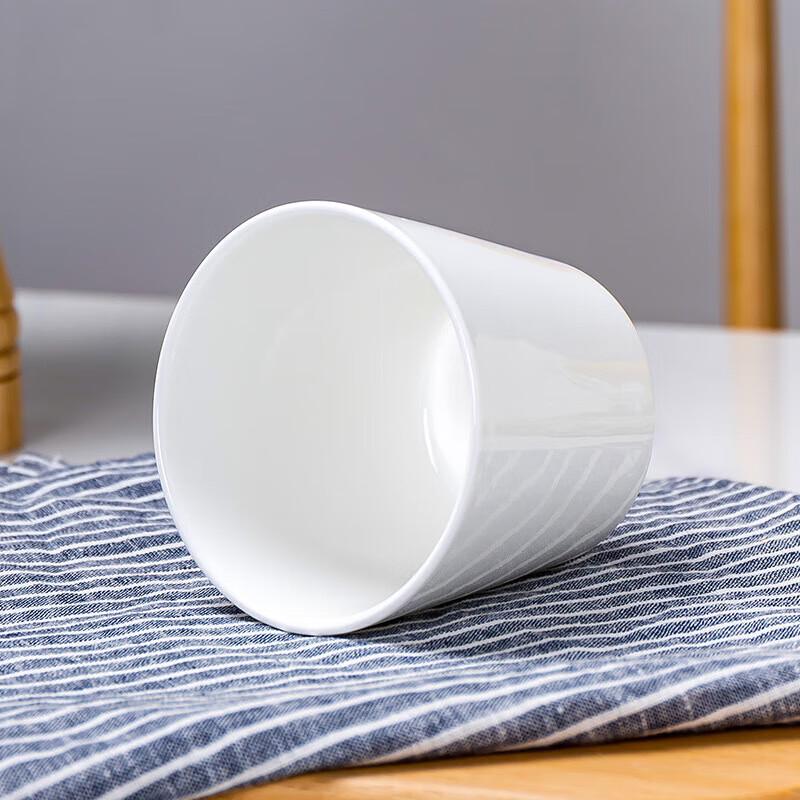 AMPEREX Pure White Bone China Tea Set