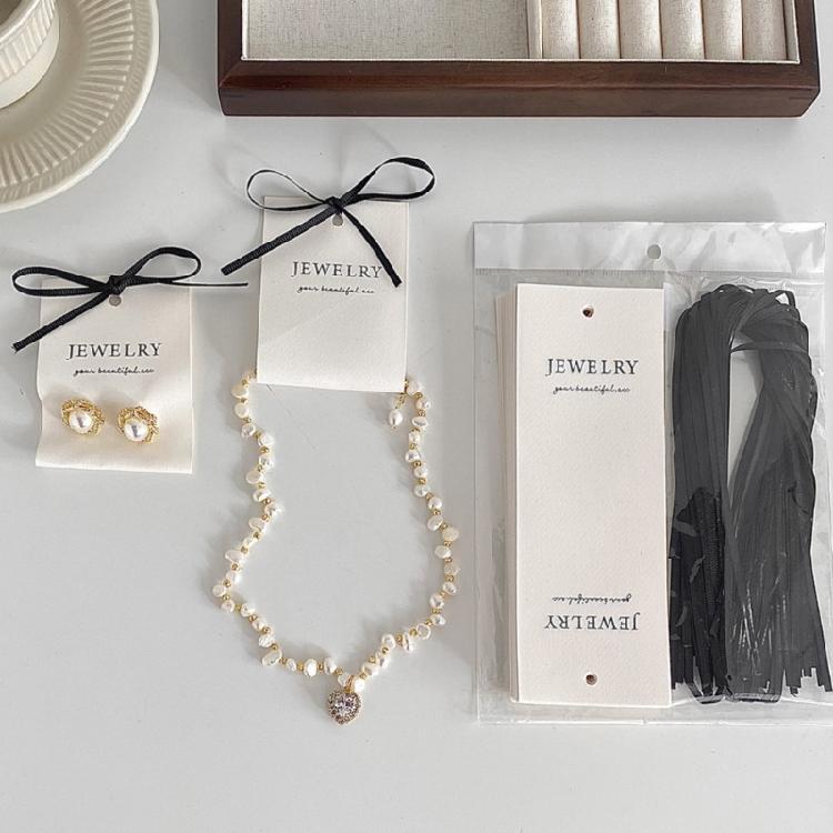 10Pcs Multipurpose Jewelry Display Cards Sturdy Fabric Earrings Jewelry Display Cards For Professional Use