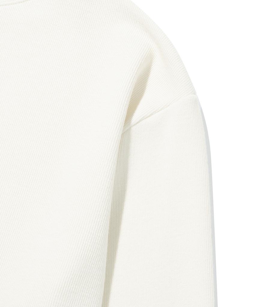 KNITTED Turtleneck Long Sleeve Knit Ivory