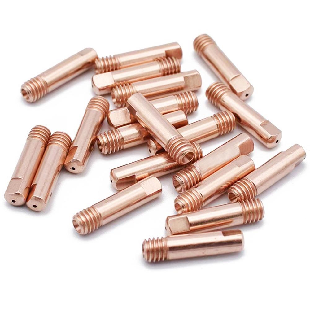 High Reliability Conductive Tips Power Nozzle Mig Contact Tip