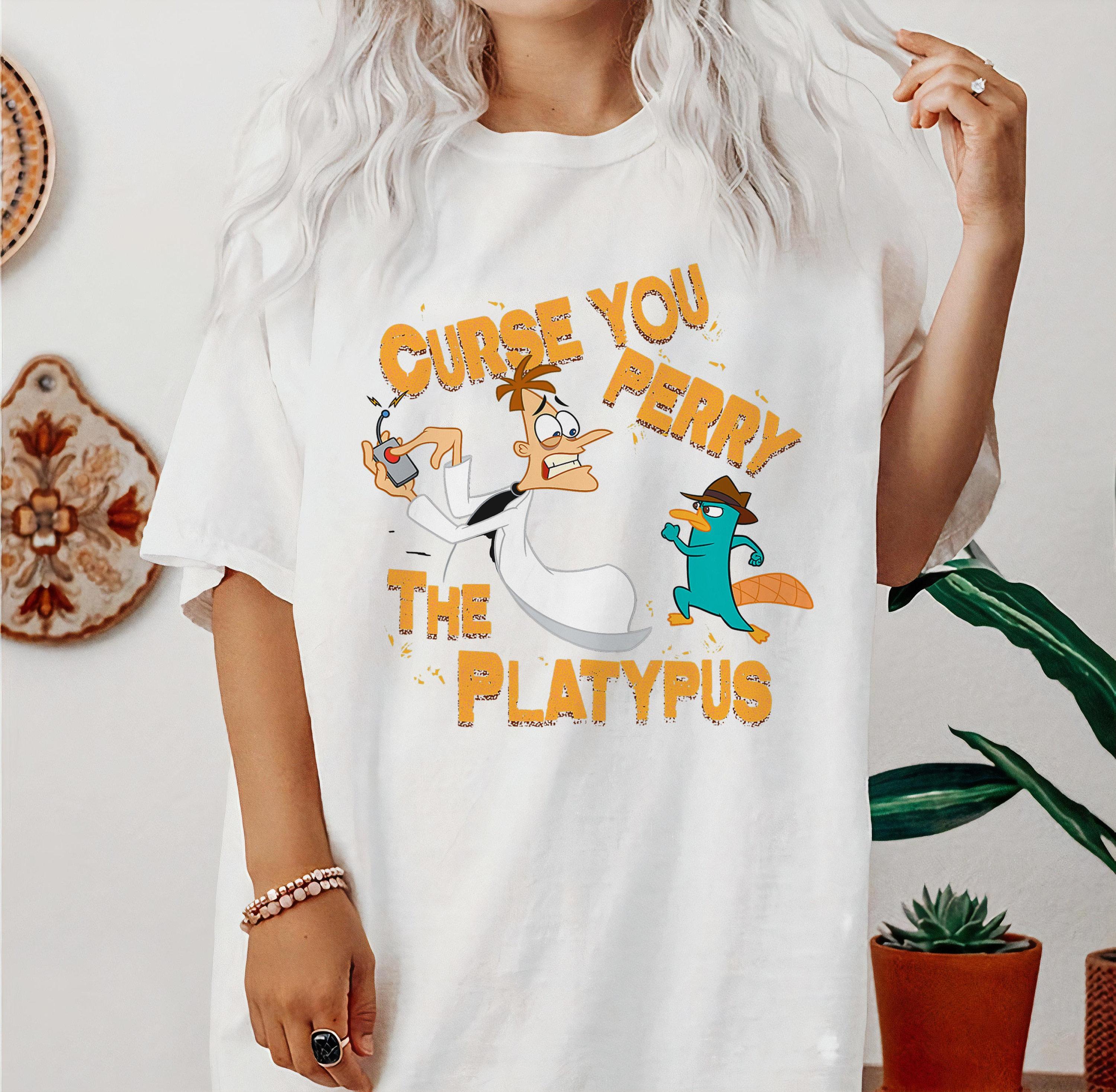 

Phineas And Ferb Curse You TShirt Magic Kingdom Family Matching Shirt Disneyland Trip Vacation Group Shirt 4XL