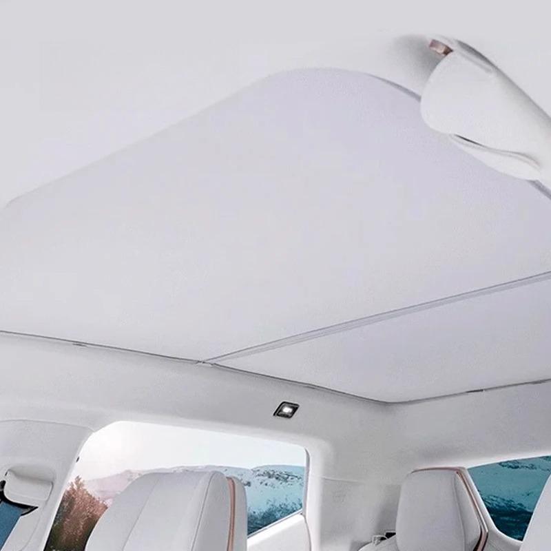 Für Xpeng G6 2024 2025 2026 Auto-Clip Sonnenschutz Glasdach Sonnenschutz Front Heck Sonnendach Schiebedach Dachfenster Sonnenschutz Vorhang Zubehör