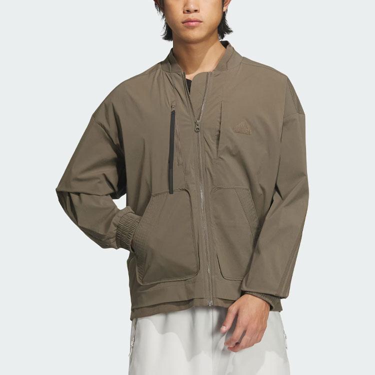 New Adidas M Fustl Jkt 1 Jackets & Coats Men's Branch Umber IY8024