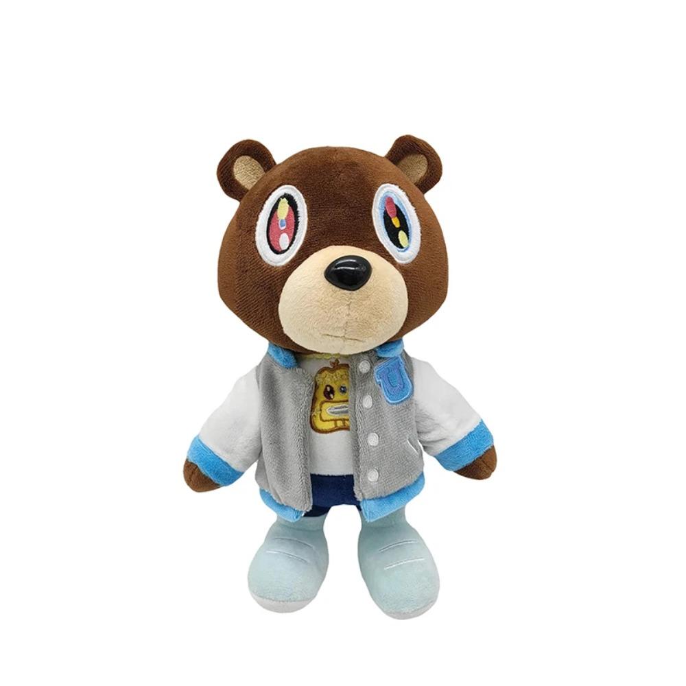 Kawaii Kanye Dropout Bear Teddy Bear Плюшевые игрушки Kanye West Graduation Soft Stuffed Home Room Decor Gift Birthday