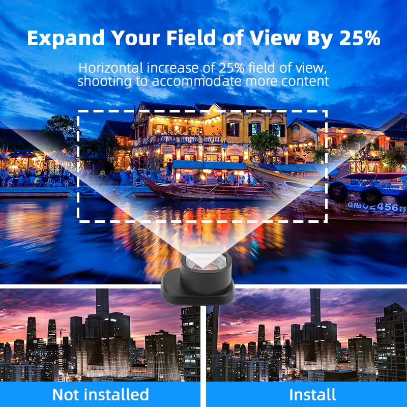 DJI Mini 4 Pro Dedicated External Lens Expands Shooting Range by Wide Shooting Photography Accessory Wide-Angle Lens, Wide-Angle Filter, Accessory,