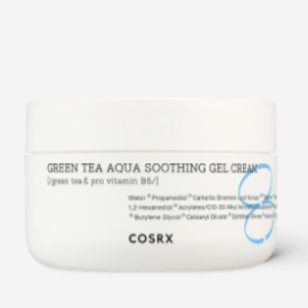 COSRX Hydrium Green Tea Aqua Soothing Gel Cream Lightweight Hydration & Calming Moisturizer 50ml
