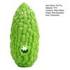 Pet Toy Interactive Puzzle Food Leakage Design Bite-Resistant Chew Toy Simulated Bitter Melon Shape Washable Teeth Cleaning Puppy Toy