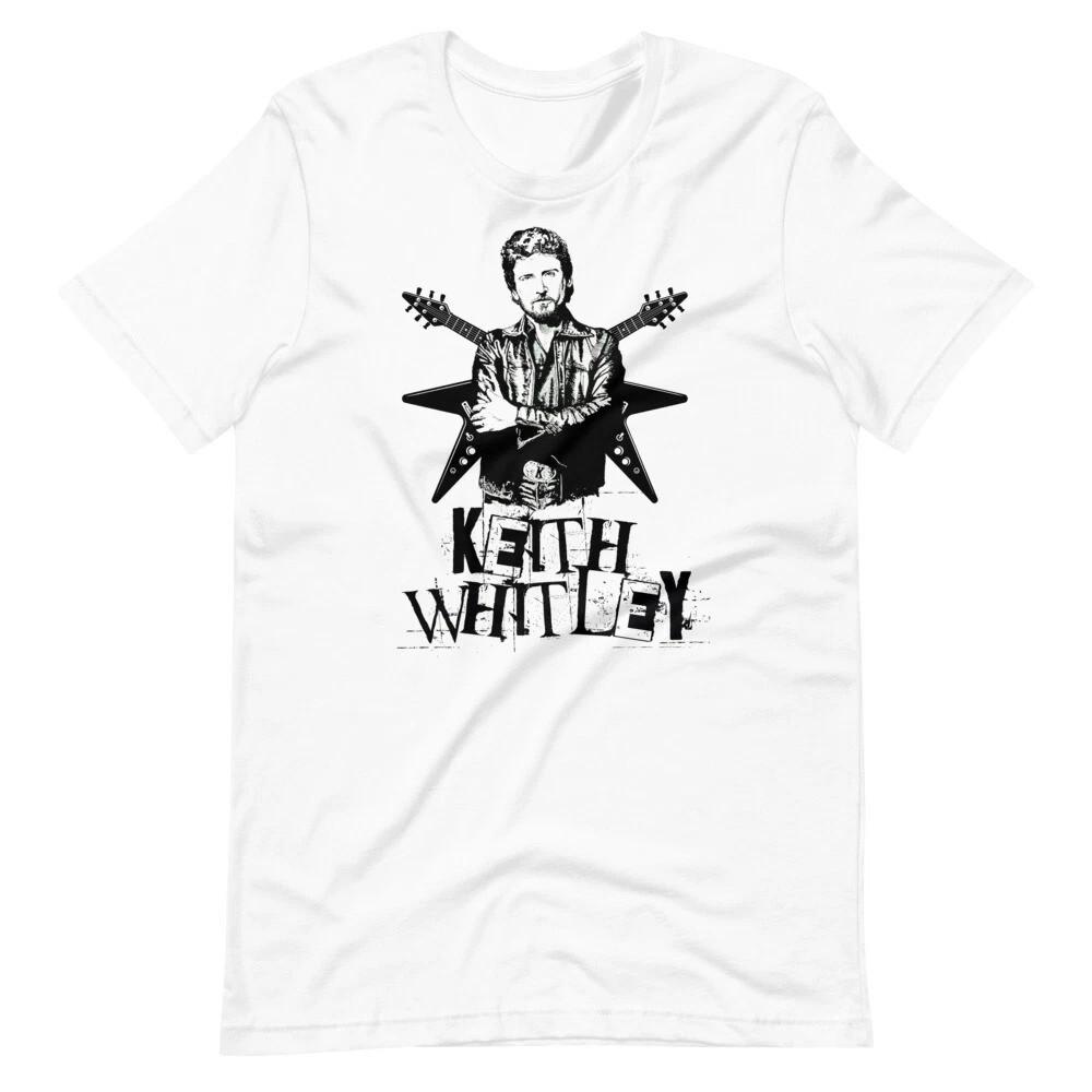 NEW Keith Whitley Music Lover White Cotton T Shirt All Size AG933 Unisex T-Shirt L