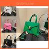 Trendy Pu Leather Handbag Elegant Simple Casual Shoulder Bag Unique Design Small Crossbody Purse