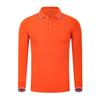 Polo Shirt with Custom Logo, Long-Sleeve, Autumn/Winter, Cultural Ad Shirt