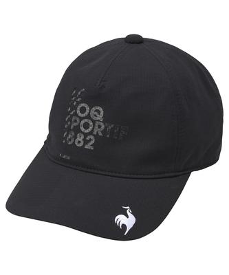 Boné Coq Sportif Leve Antibacteriano e Resistente a Odores Design de Aba Elegante Golfe LG5SCP07M BK00 [Le Golf] Masculino (Preto)