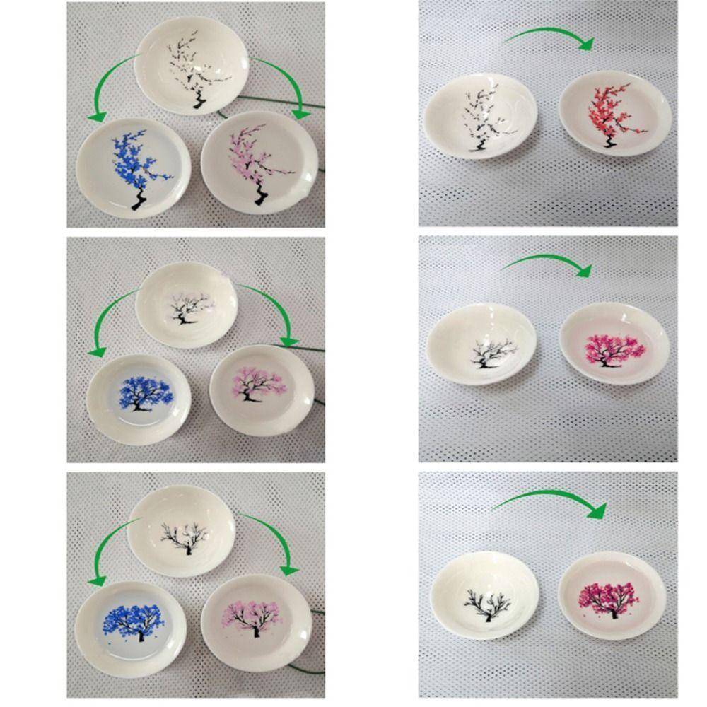 Creative Magic Sakura Cup Cold/Hot Water Discoloration Cold/Hot Water Bowl  Milk Tea