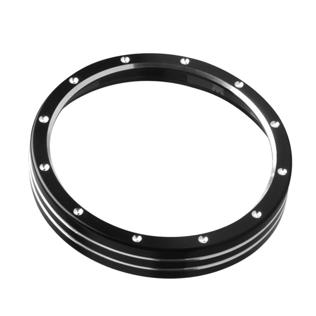 Aluminum Alloy Speedometer Trim Bezel Motorcycle Gauge Bezel Kit for 883 1200 Street Bob Customization