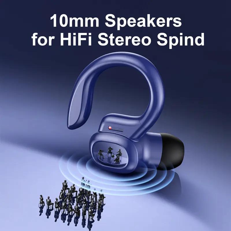 Original Wireless Bluetooth Headphons Ear Hook Stereo Earbuds Sports Waterproof Headset for Workout Sports Running