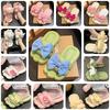 Cute Cartoon Summer Slippers For Women Yugi Dog, Bouding Dog, And Strawberry Bear In Various Colors
