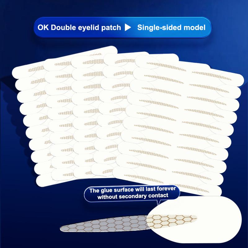 60/100/120 Patches Double Eyelid Stickers With Handle Natural Invisible And Long-Lasting Shaping Big Eye Beauty Tapes Tool