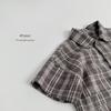 Korean-Style 2025 Kids' Plaid Jumpsuit: Spring/Summer Romper for Boys & Girls