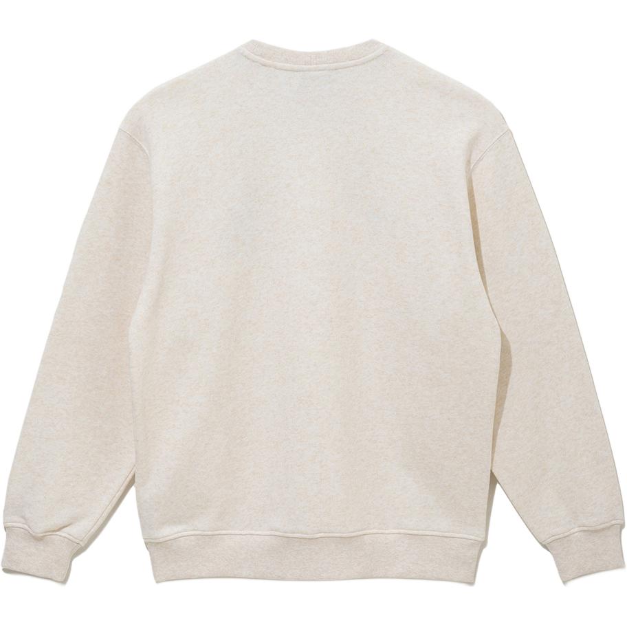 New Era FW25 Man-To-Man Series MLB Los Angeles Dodgers Simple Casual Design Long Sleeve Loose Fit Crewneck Sweatshirt Korean Style 14742018